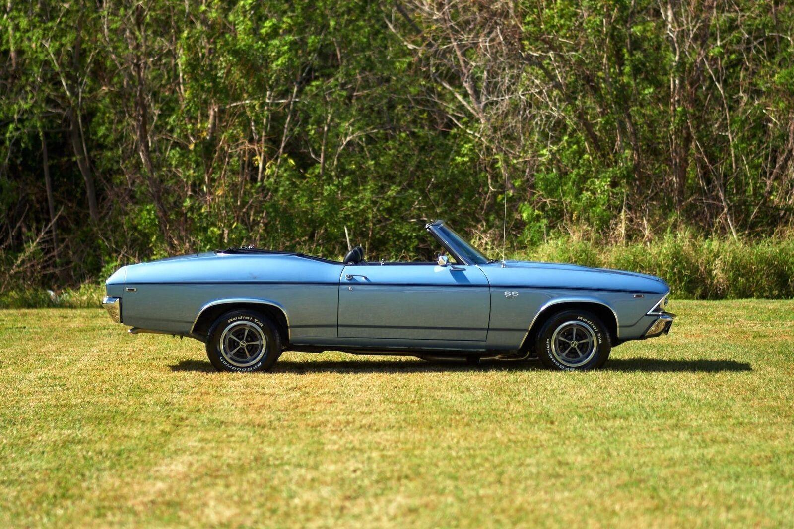 1969 chevrolet chevelle ss convertible big block 5 speed ac super sport