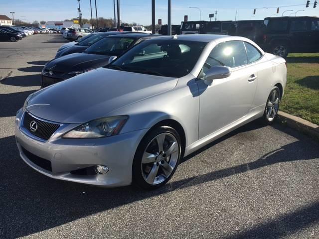 2010 lexus is 350c base 2dr convertible for sale in dover, delaware