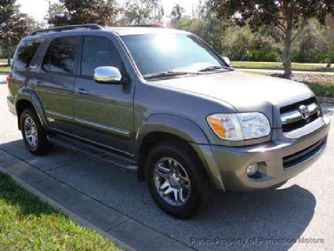 used 2007 toyota sequoia limited suv, 112,000 miles in orlando, fl