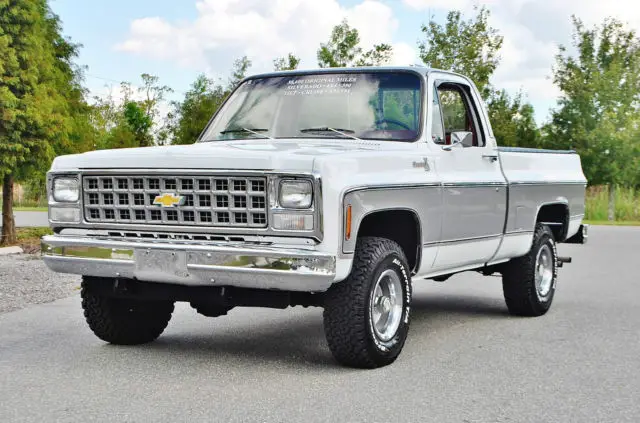 simply mint just 38000 miles 1980 chevrolet k-10 silverado 4x4 short box sweet