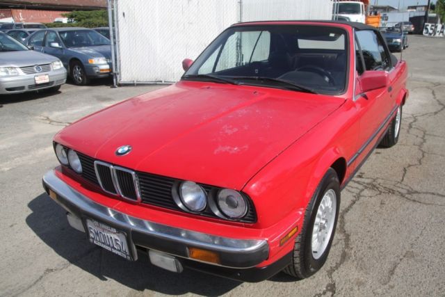 1989 bmw 325i convertible automatic 6 cylinder no reserve