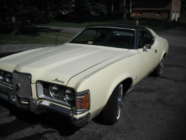 1972 mercury cougar xr7 351 cleveland - low mileage