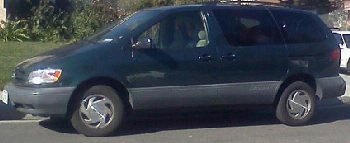 98 toyota sienna in la habra heights, ca