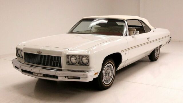 triple white/61k original miles/nice canvas top/powerful & original 454ci v8