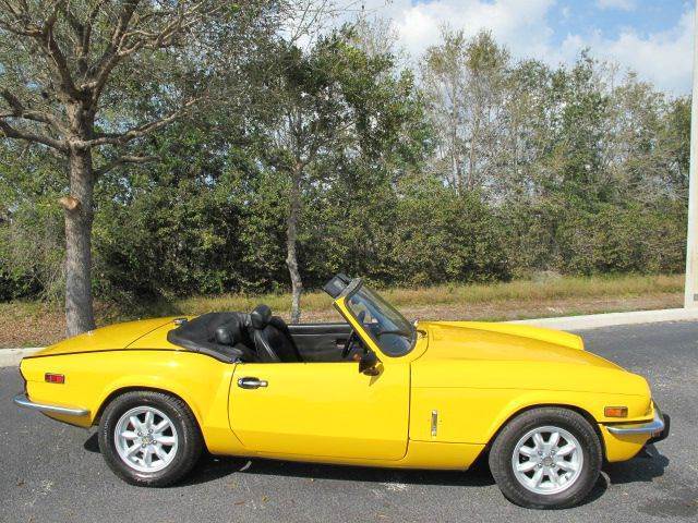 1980 triumph spitfire 1500 conv manual rwd i4 1.5l gasoline