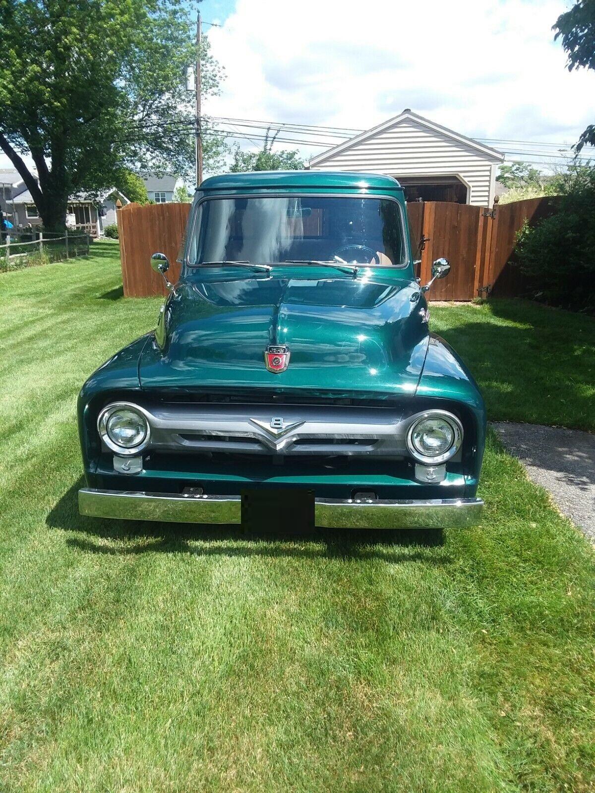1955 ford f 100 build with 105 tested miles