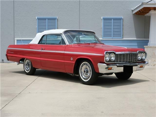 1964 chevrolet impala 409ci v8 convertible 685 miles