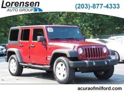 2012 jeep wrangler unlimited sport 4x4 sport 4dr suv for sale in fenwick, connecticut