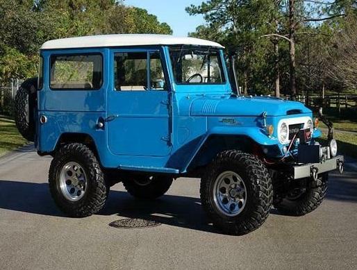 1966 toyota fj cruiser recent restoration is a joy to drive