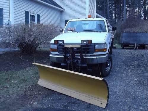 2002 chevrolet ck3500 dump *with fisher v-angle plow for sale in clementwood, vermont