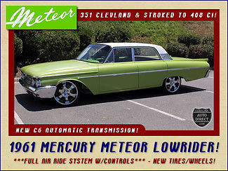 351 clevland rebuilt & stroked to 408 ci-new c6 automatic -full air ride system!