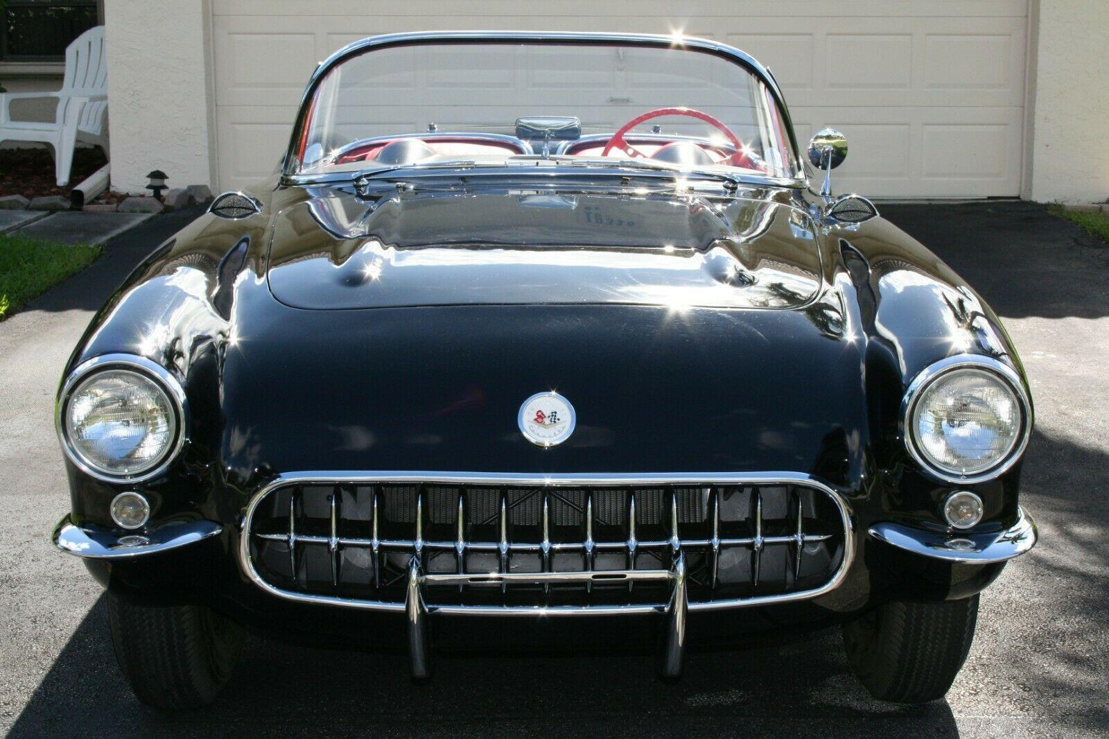 1957 chevrolet corvette convertible hard top fuel injection