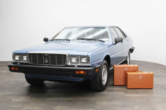 1980 maserati quattroporte iii ~ musuem quality no reserve
