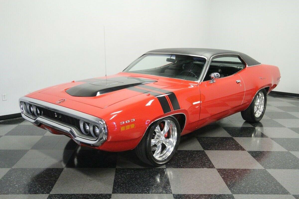 1971 plymouth road runner 383 v8 coupe automatic