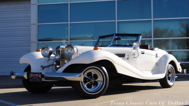 1934 mercedes-benz 500k replica heritage 2010 titled roadster convertible video