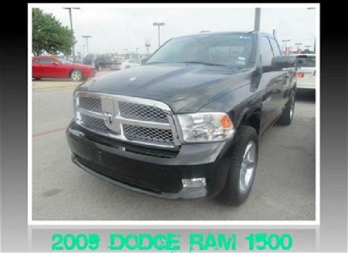used 2009 dodge ram 1500 4x4 truck, 61,128 miles in killeen, tx