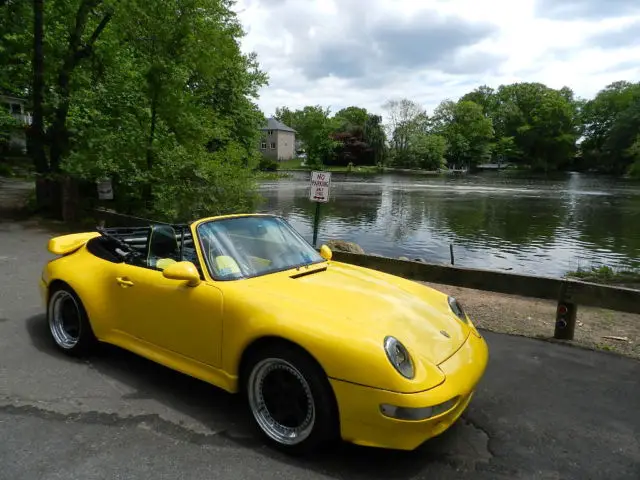 1974 porsce 993 911carrera sc 1996 2006 convertible yellow widebody rare