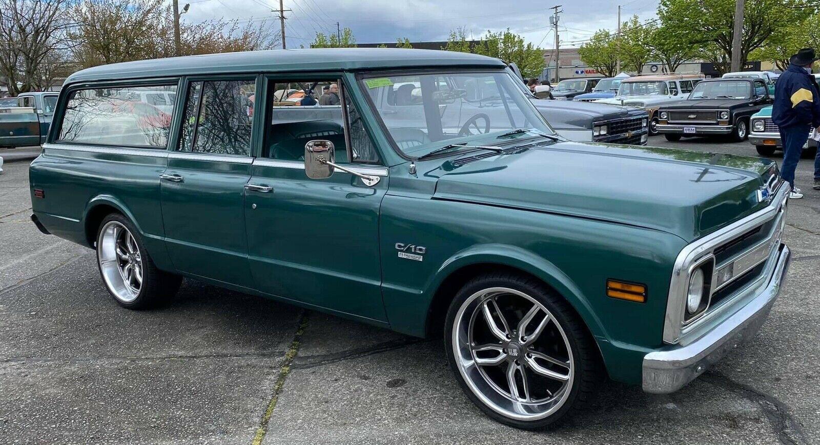 1970 chevrolet suburban c10 2wd new 400sbc turbo 350