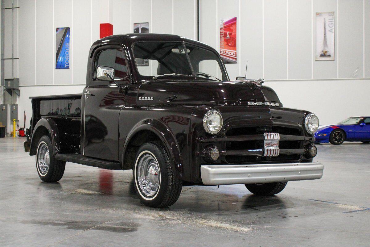 1951 dodge d50 custom metallic black 93226 miles
