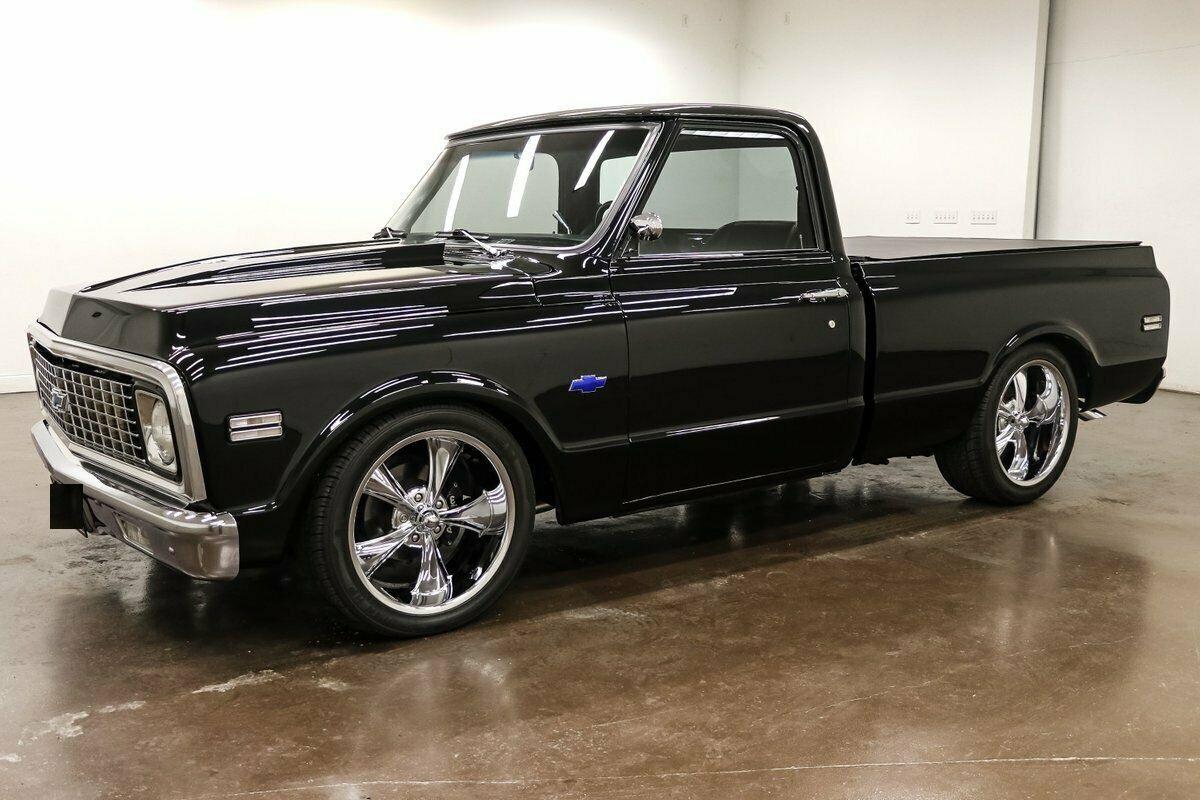 1971 chevrolet c-10 1000 miles dark blue truck 383 small block stroker