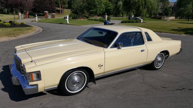 1978 chrysler cordoba leather show a/c cadillac lincoln buick rare 76k 360 v8 nr
