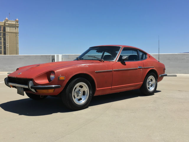 no reserve series 1 eairly 1970 datsun 240 z 4 speed numbers matching orange