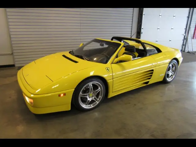 1991 ferrari 348ts 5-speed up to date on service