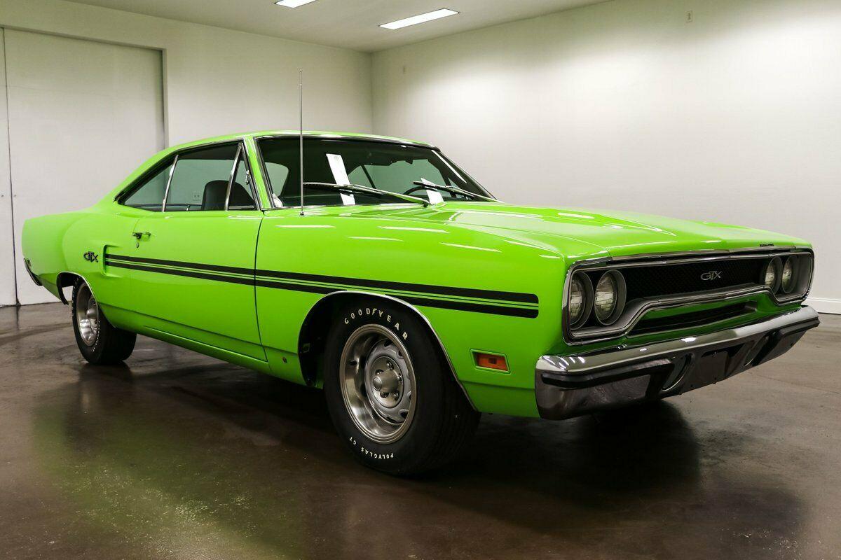 1970 plymouth gtx 88 miles green coupe 440 big block v8