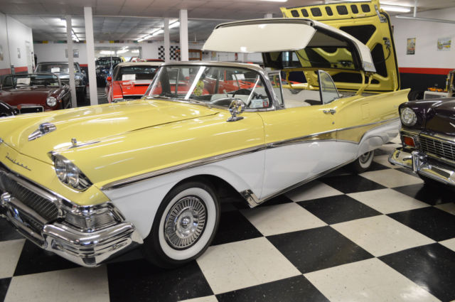 1958 ford fairlane 500 skyliner retractable