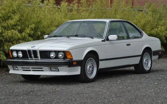 87 bmw 635csi - books, records - working ac - clean title & carfax - low reserve