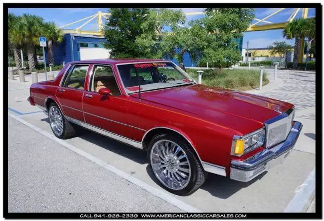 custom wheels, interior, sound, paint 1985 chevy caprice classic in florida