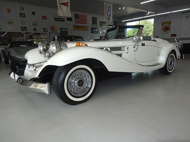 1936 mercedes-benz 500k "heritage legacy" factory built, auto, ac, convertible
