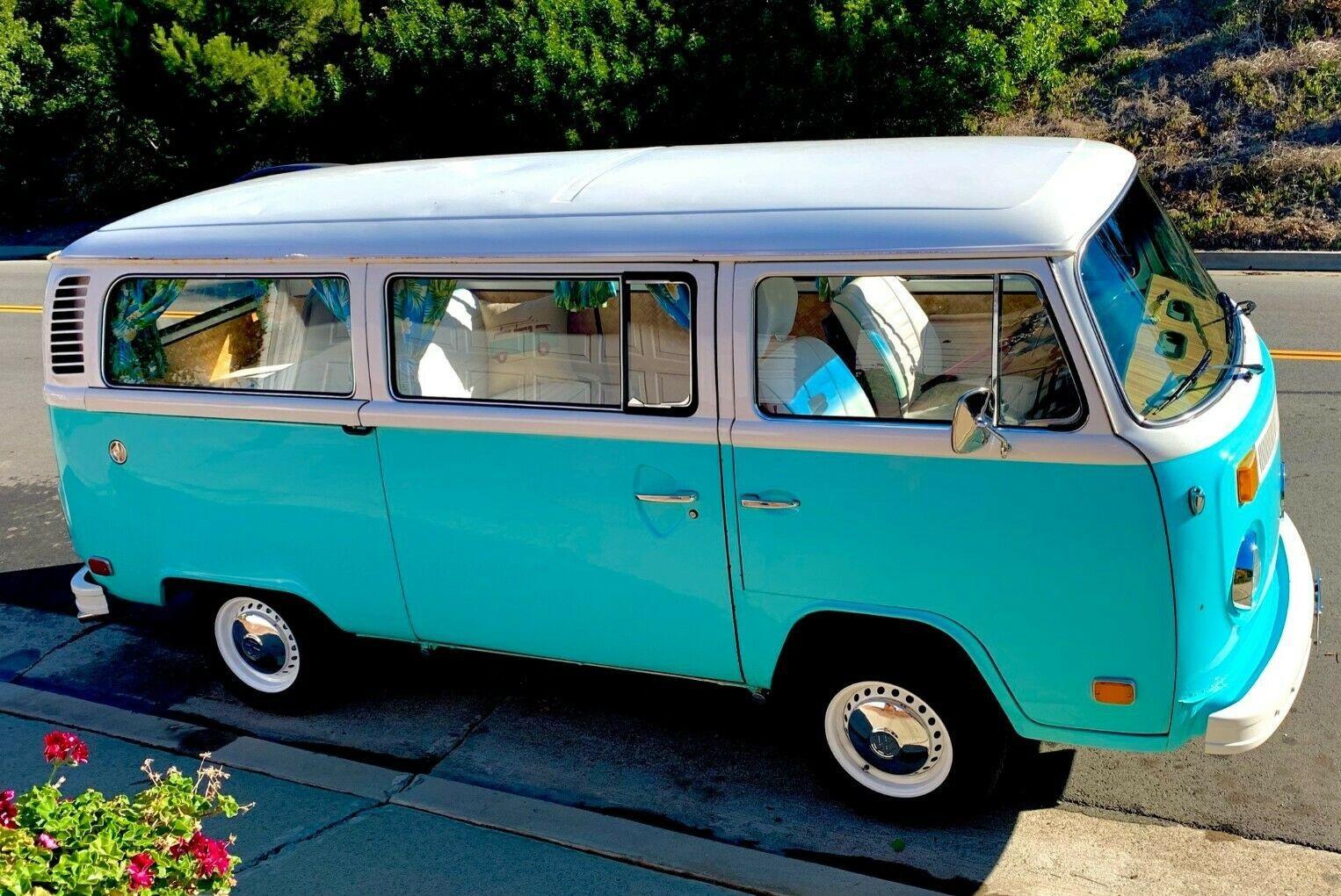 1976 volkswagen bus 4 cyl manual one of a kind