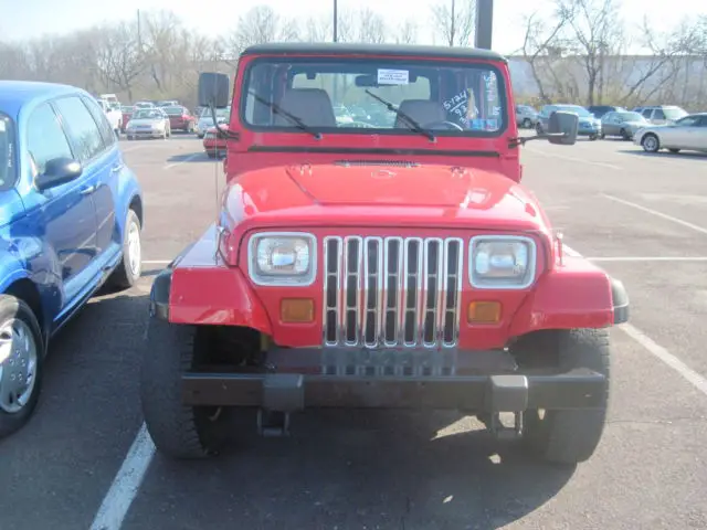 1993 jeep wrangler s no reserve