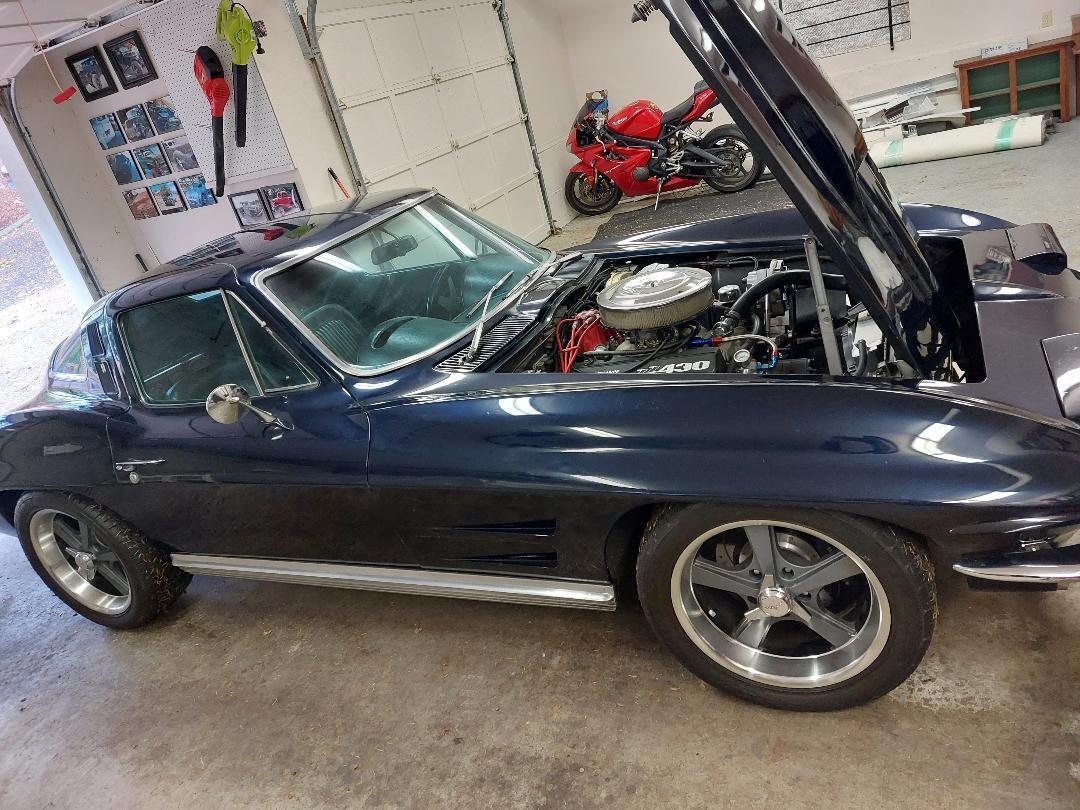 1964 chevrolet corvette original style and modern zz430 motor