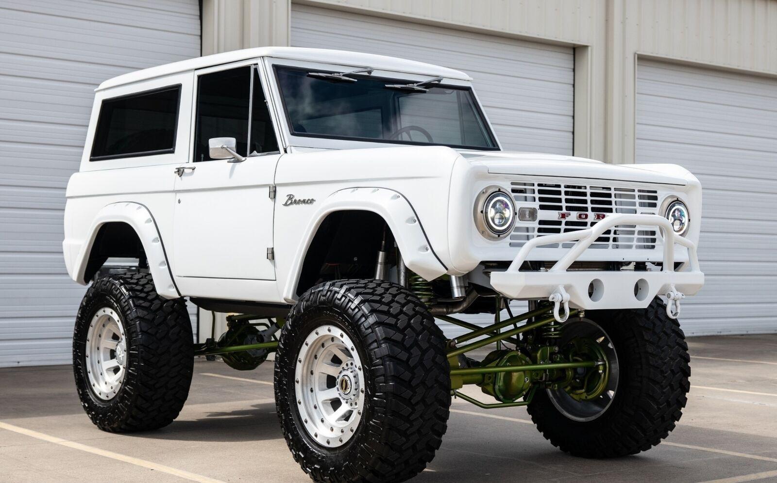 1973 ford bronco custom restomod new ford 408 crate engine