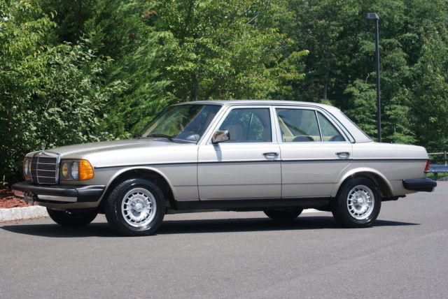 1985 mercedes-benz 300d turbodiesel 22k miles one owner museum quality