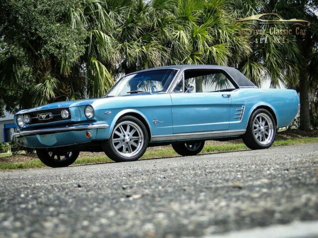 1966 ford mustang gt tribute 27330 miles turquoise 2 door hardtop 3 speed autom