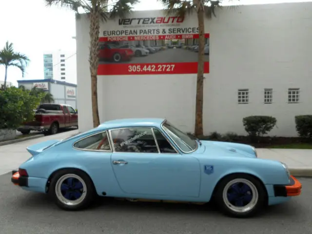 beautiful 1976 porsche 912e / 911 2.7 tribute - rotisserie restored - amazing!