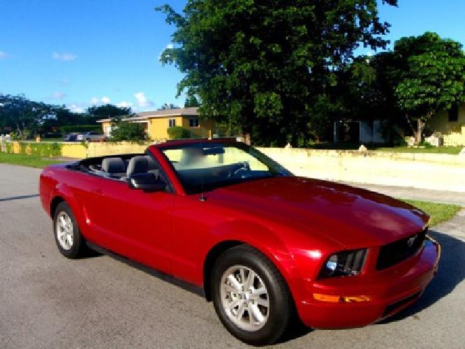 obo 2008 ford mustang v6 convertible in miami, fl