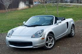 toyota mr2 spyder base convertible 2-door project rolling drag no engine