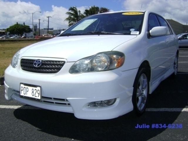 2006 toyota corolla xrs for sale in honolulu, hawaii