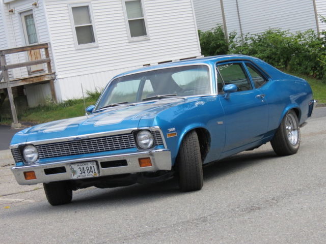 1971 blue restored great driver 350 v8 automatic