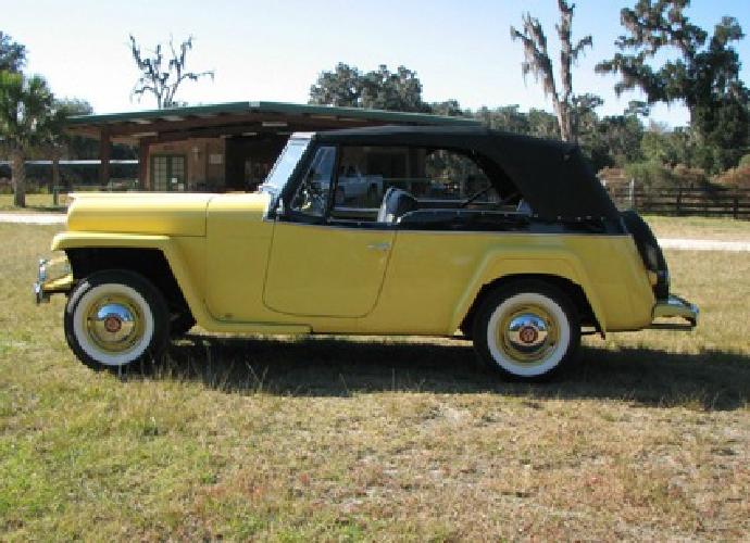 1951 willys overland jeepster manual ! everything works in beargrass, nc