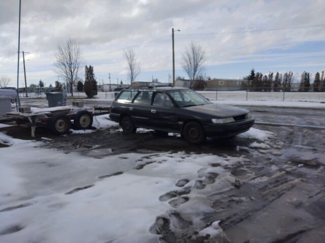 1992 subaru legacy wagon blue l