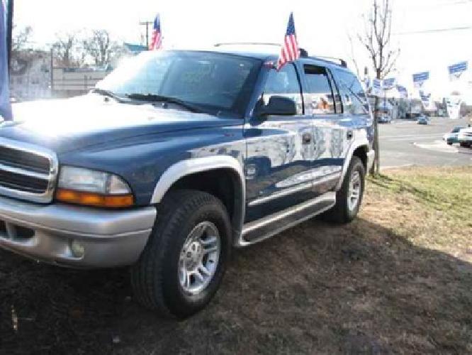 used 2002 dodge durango slt+ 4x4 suv, 135,248 miles in saint james, ny
