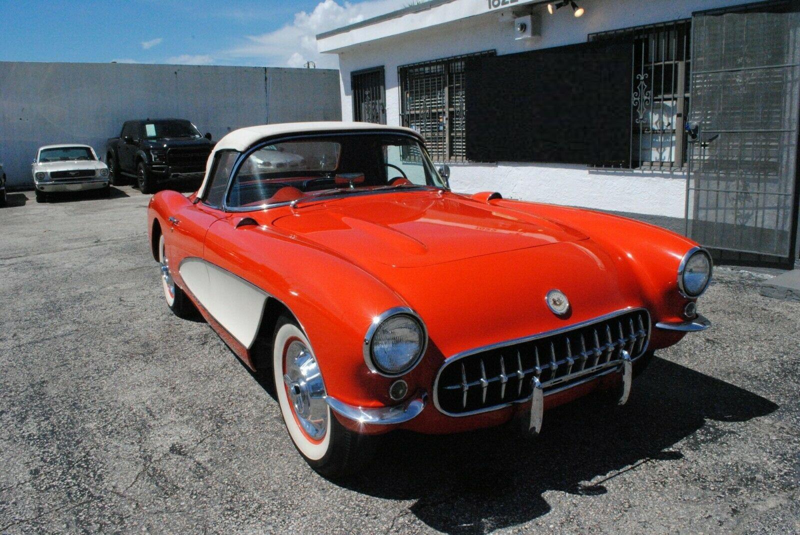 1956 chevrolet corvette automatic 265/210hp 1 of 387 produced
