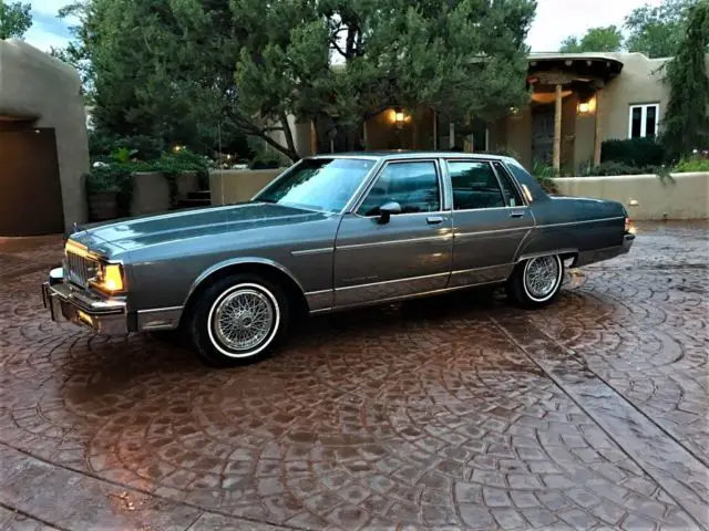 1986 pontiac parisienne with only 4,345 original miles! cadillac 92 chevrolet