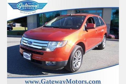2008 ford edge sel white river junction, vt for sale in lyman, vermont