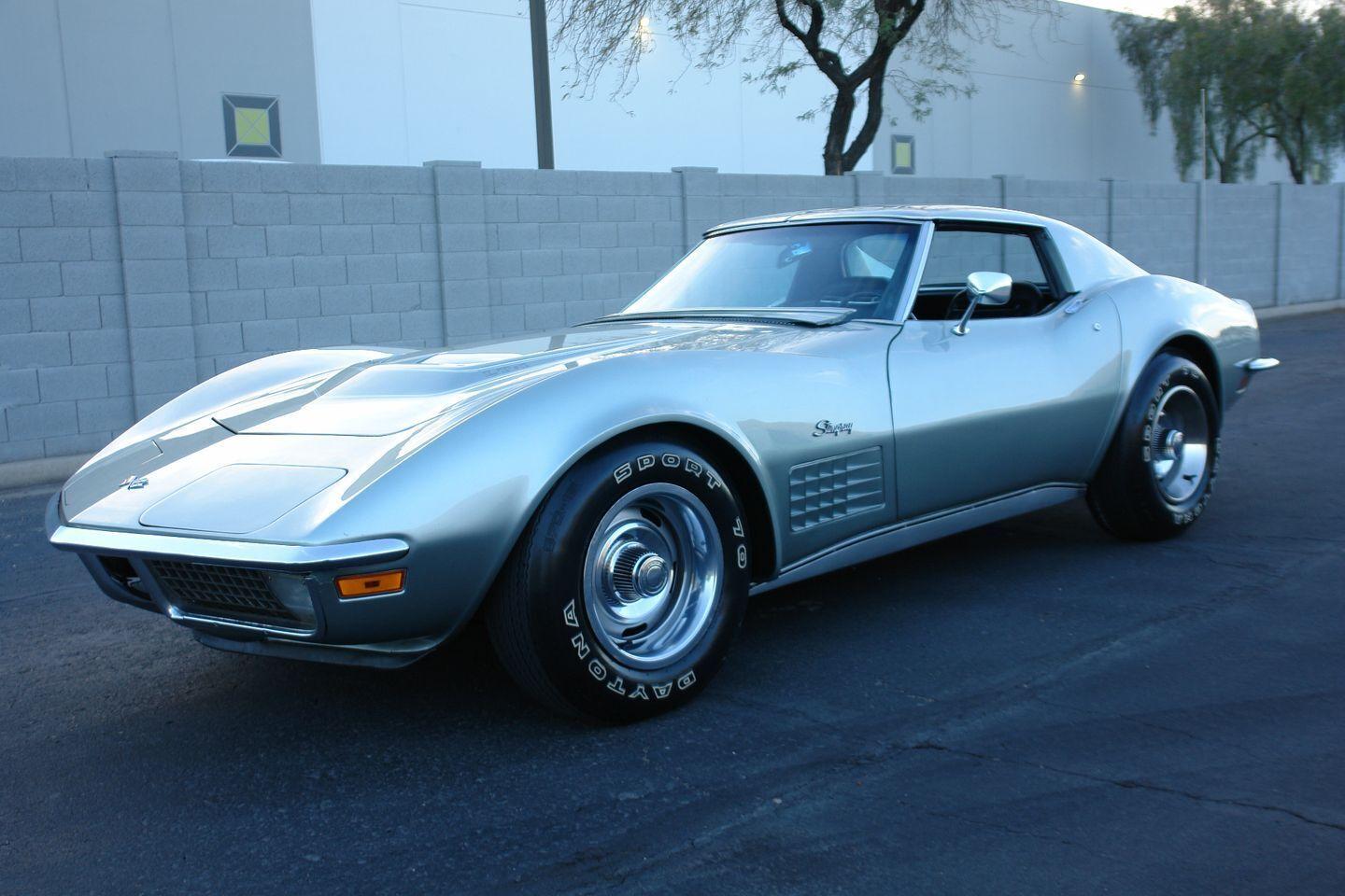 1971 chevrolet corvette lt1 47k original miles 350 330hp v8 engine